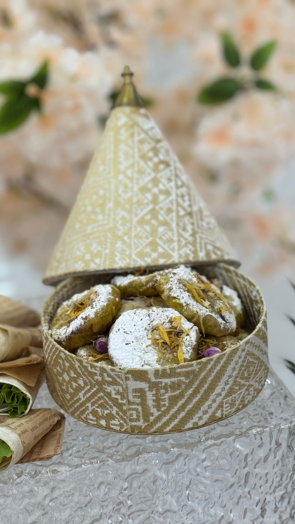 Pastilla au poulet pour réception traiteur au Festif