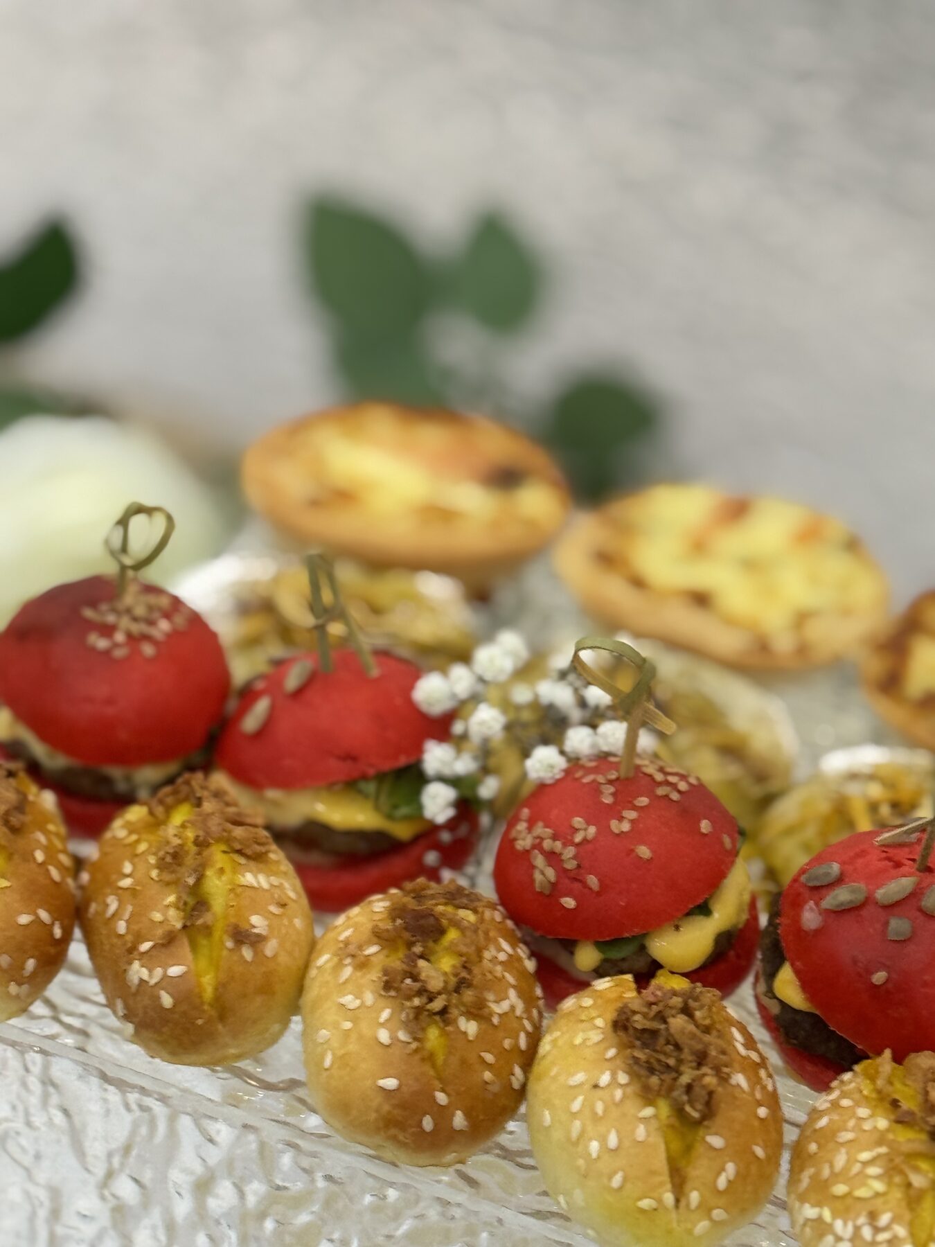 Mini tartelettes salées pour cocktail traiteur au Festif