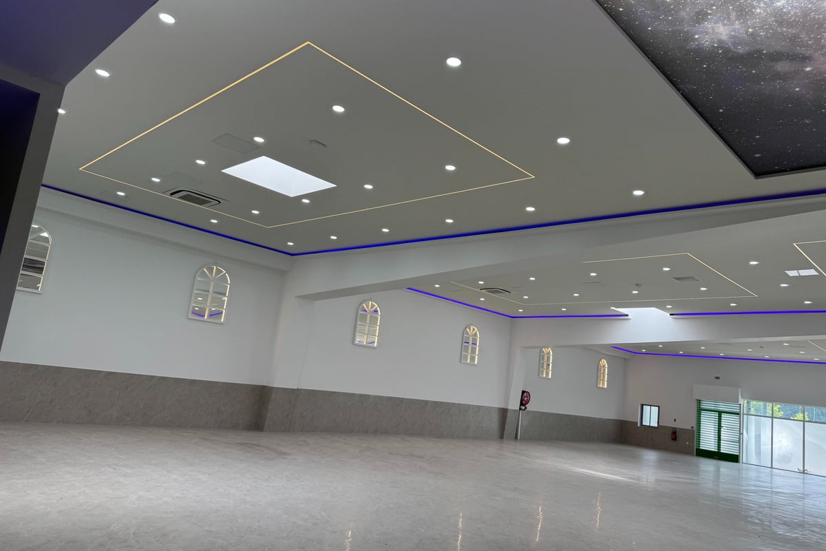 Salle des fêtes Le Festif élégante et décorée pour un événement