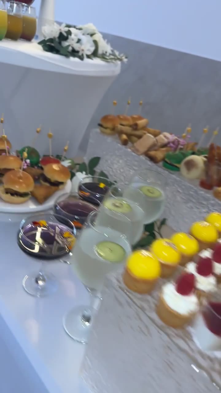 Vidéo : buffet de desserts traiteur au Festif