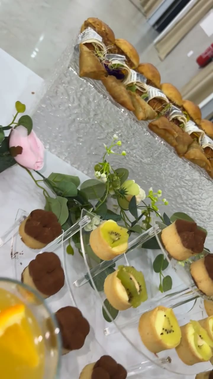 Vidéo : entrées et mises en bouche traiteur au Festif