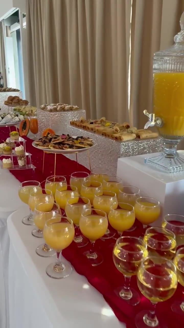 Vidéo : buffet traiteur complet pour réception au Festif
