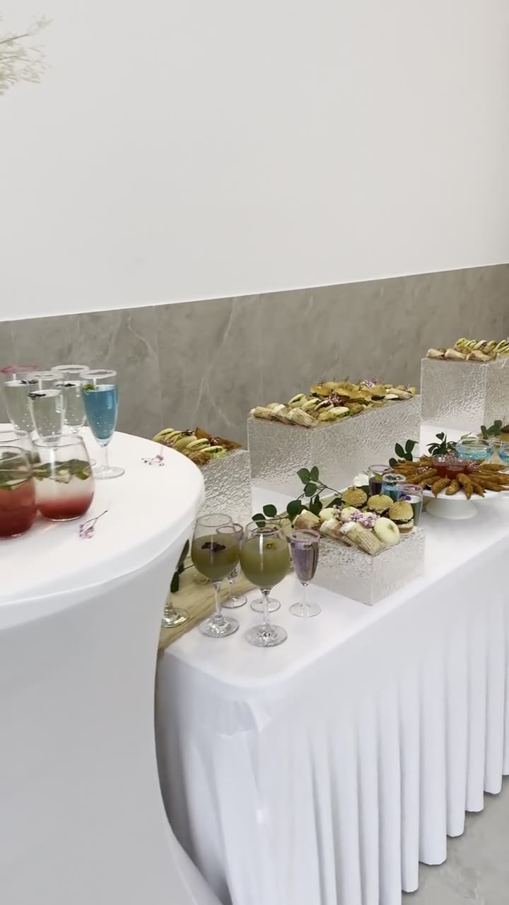 Vidéo : table de desserts traiteur au Festif